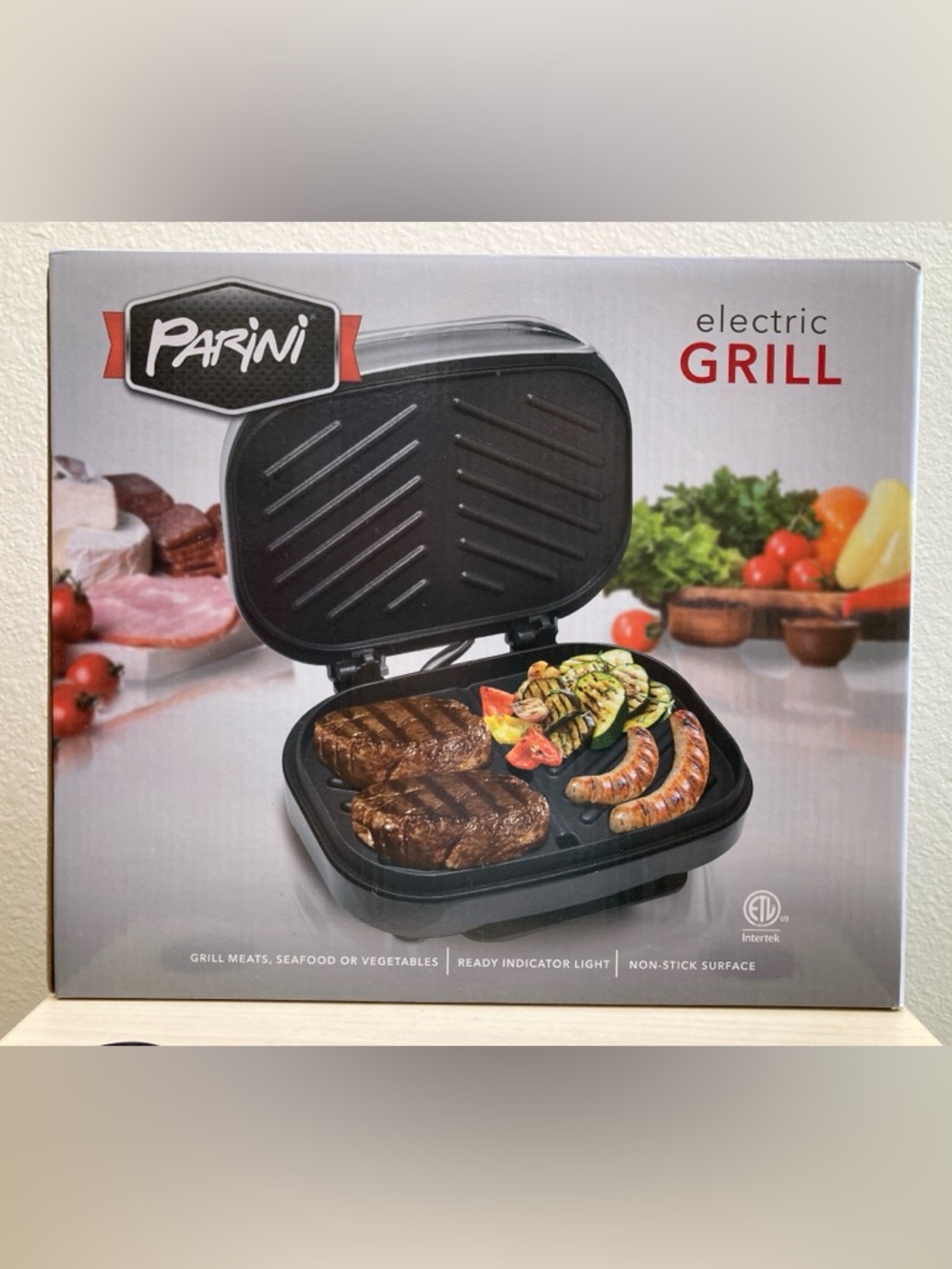 New in Box Countertop Parini Electric Grill